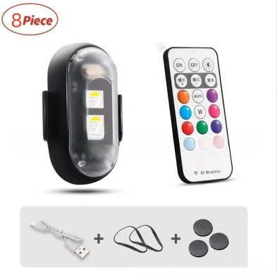 RGB LED Strobe Lights for Cars & Motorcycles