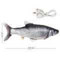 Flopping fish cat toy - carp style