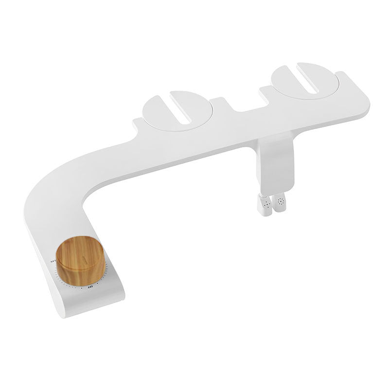 Ultra-Thin Dual-Nozzle Bidet Attachment