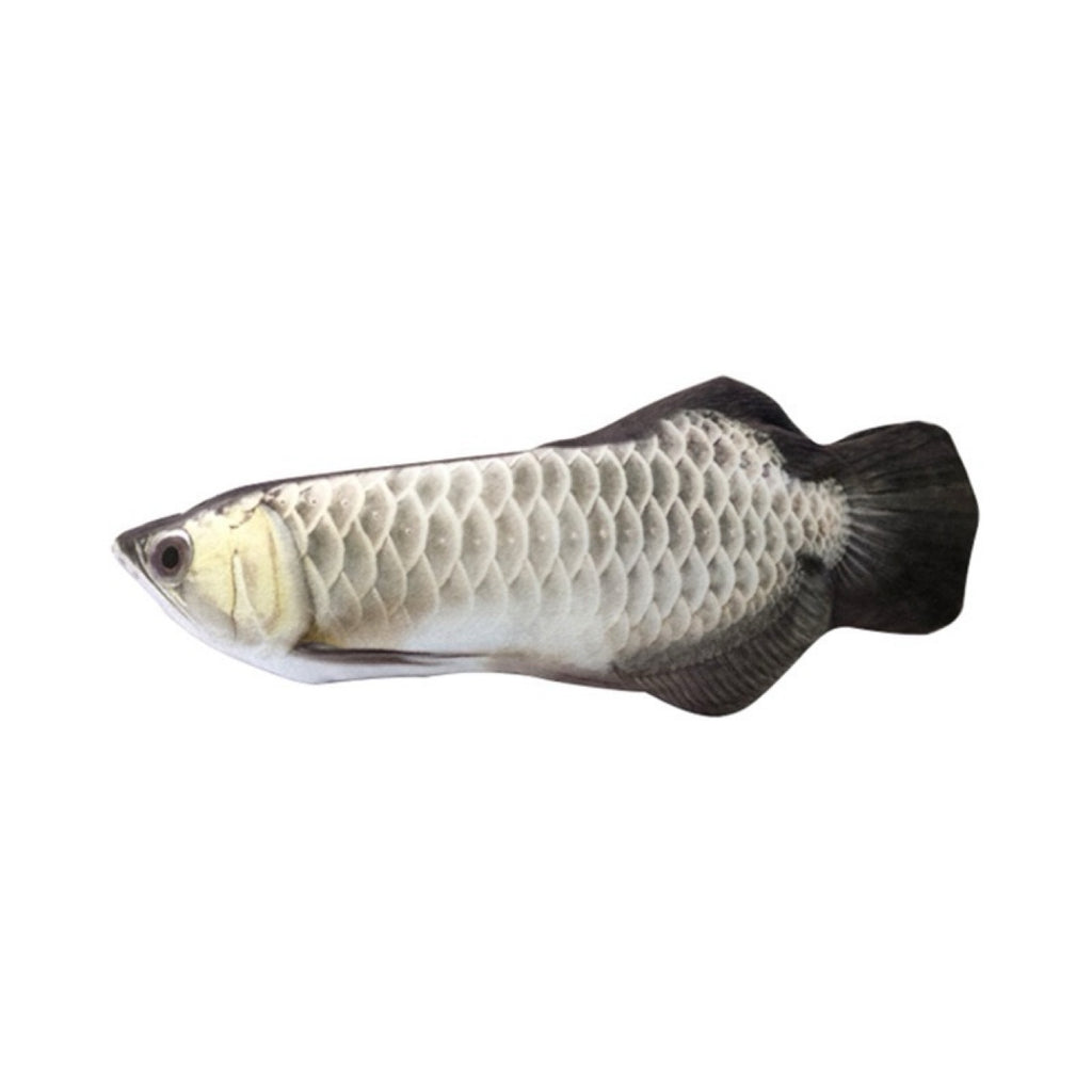 Flopping fish cat toy - arowana style