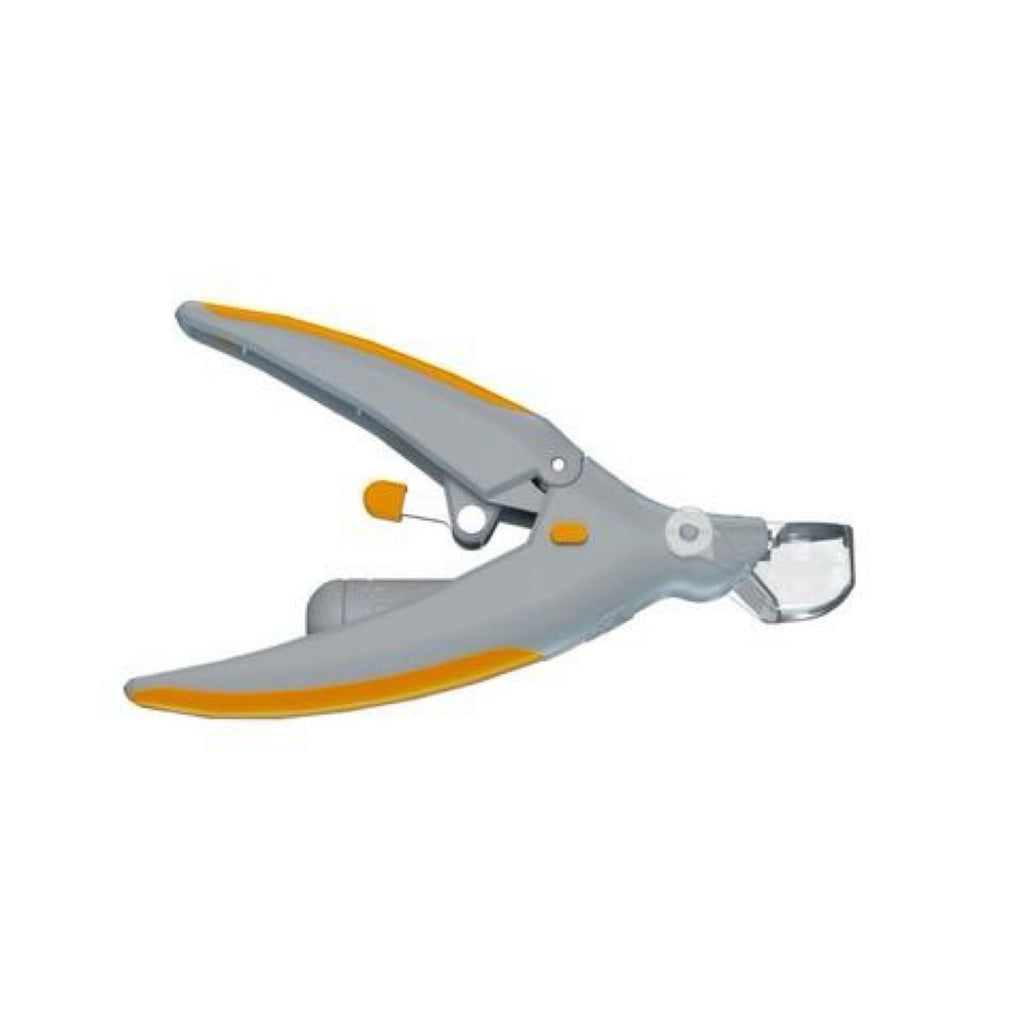 LED nail clipper - side view open