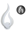 Flame-Style Minimalist LED Wall Light