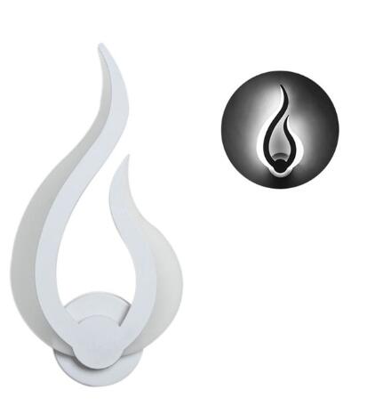 Flame-Style Minimalist LED Wall Light