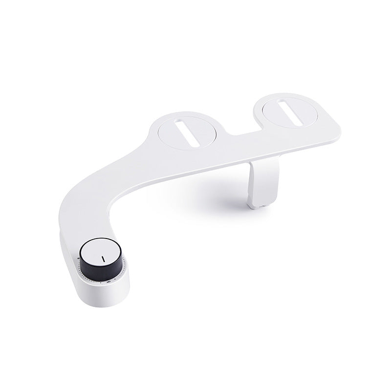 Ultra-Thin Dual-Nozzle Bidet Attachment